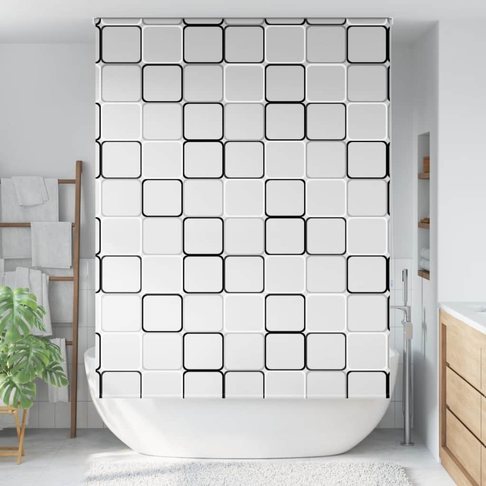vidaXL Jaluzea cu rolă de duș 160x240 cm lățime material 156 cm