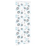 vidaXL Jaluzea cu role de duș cu casetă 90x240 cm lățime material 86 cm vidaXL Jaluzea cu role de duș cu casetă 90x240 cm lățime material 86 cm