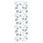 vidaXL Jaluzea cu role de duș cu casetă 100x240 cm lățime material 96cm vidaXL Jaluzea cu role de duș cu casetă 100x240 cm lățime material 96cm