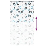 vidaXL Jaluzea cu role de duș cu casetă 120x240cm lățime material 116cm