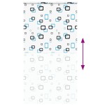 vidaXL Jaluzea cu role de duș cu casetă 140x240 cm lățime materială vidaXL Jaluzea cu role de duș cu casetă 140x240 cm lățime materială