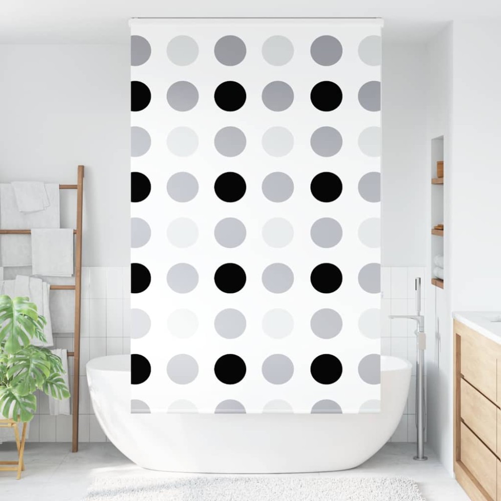 vidaXL Jaluzea cu role de duș cu casetă 140x240 cm lățime materială