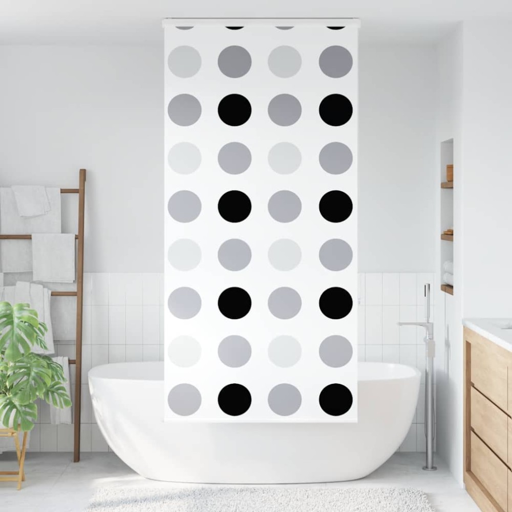 vidaXL Jaluzea cu role de duș cu casetă 150x240cm lățime material 146cm
