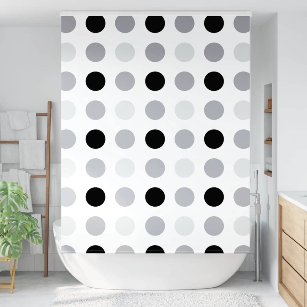 vidaXL Jaluzea cu role de duș cu casetă 160x240cm lățime material 156cm