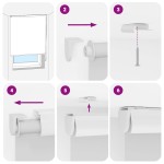 vidaXL Jaluză cu role de duș cu casetă 60x240 cm lățime material 56 cm