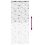 vidaXL Jaluzea cu role de duș cu casetă 100x240 cm lățime material 96cm vidaXL Jaluzea cu role de duș cu casetă 100x240 cm lățime material 96cm
