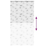 vidaXL Jaluzea cu role de duș cu casetă 120x240cm lățime material 116cm