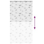 vidaXL Jaluză cu role de duș cu casetă 140x240 cm lățime materială