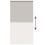 vidaXL Jaluzea cu role de duș cu casetă 130x240cm lățime material 126cm vidaXL Jaluzea cu role de duș cu casetă 130x240cm lățime material 126cm