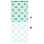 vidaXL Jaluzea cu role de duș cu casetă 90x240 cm lățime material 86 cm