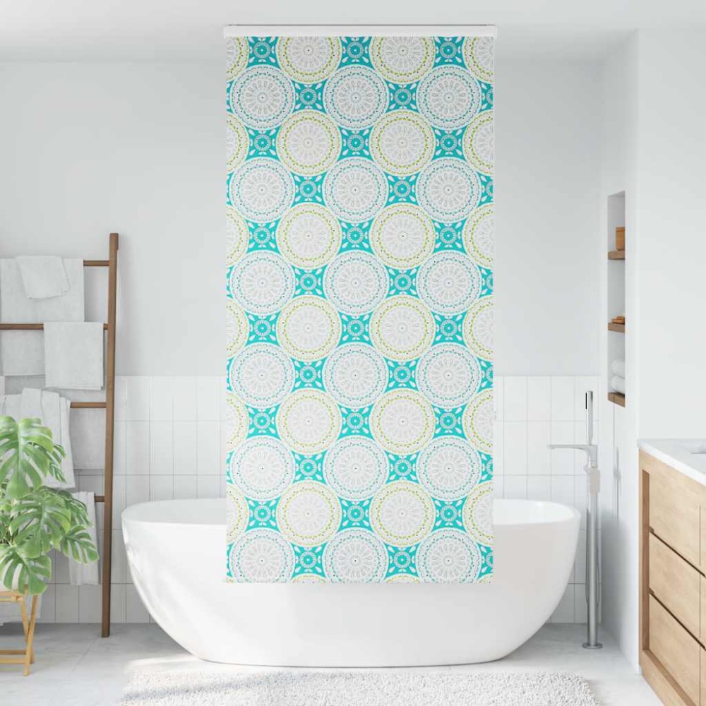 vidaXL Jaluzea cu role de duș cu casetă 100x240 cm lățime material 96cm