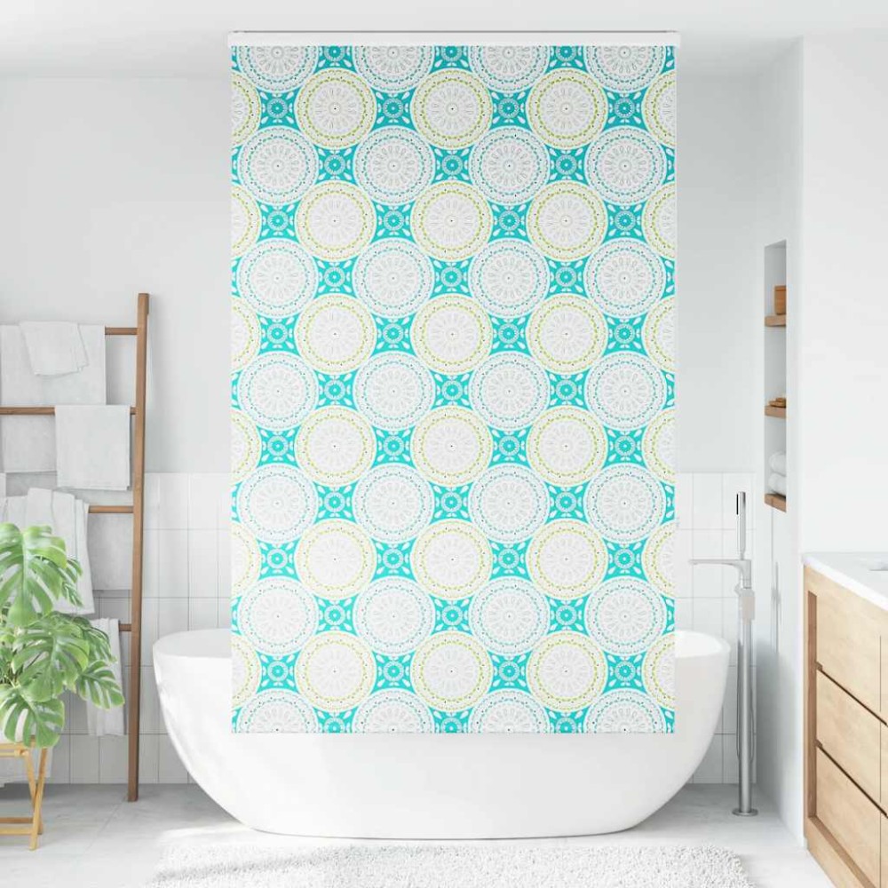 vidaXL Jaluzea cu role de duș cu casetă 130x240cm lățime material 126cm