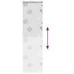 vidaXL Jaluzea cu role de duș cu casetă 80x240 cm lățime material 76 cm