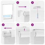 vidaXL Jaluzea cu role de duș cu casetă 120x240cm lățime material 116cm