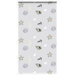 vidaXL Jaluzea cu role de duș cu casetă 130x240cm lățime material 126cm vidaXL Jaluzea cu role de duș cu casetă 130x240cm lățime material 126cm