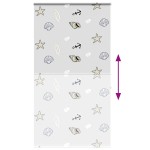 vidaXL Jaluzea cu role de duș cu casetă 130x240cm lățime material 126cm vidaXL Jaluzea cu role de duș cu casetă 130x240cm lățime material 126cm