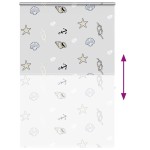 vidaXL Jaluzea cu role de duș cu casetă 150x240cm lățime material 146cm vidaXL Jaluzea cu role de duș cu casetă 150x240cm lățime material 146cm