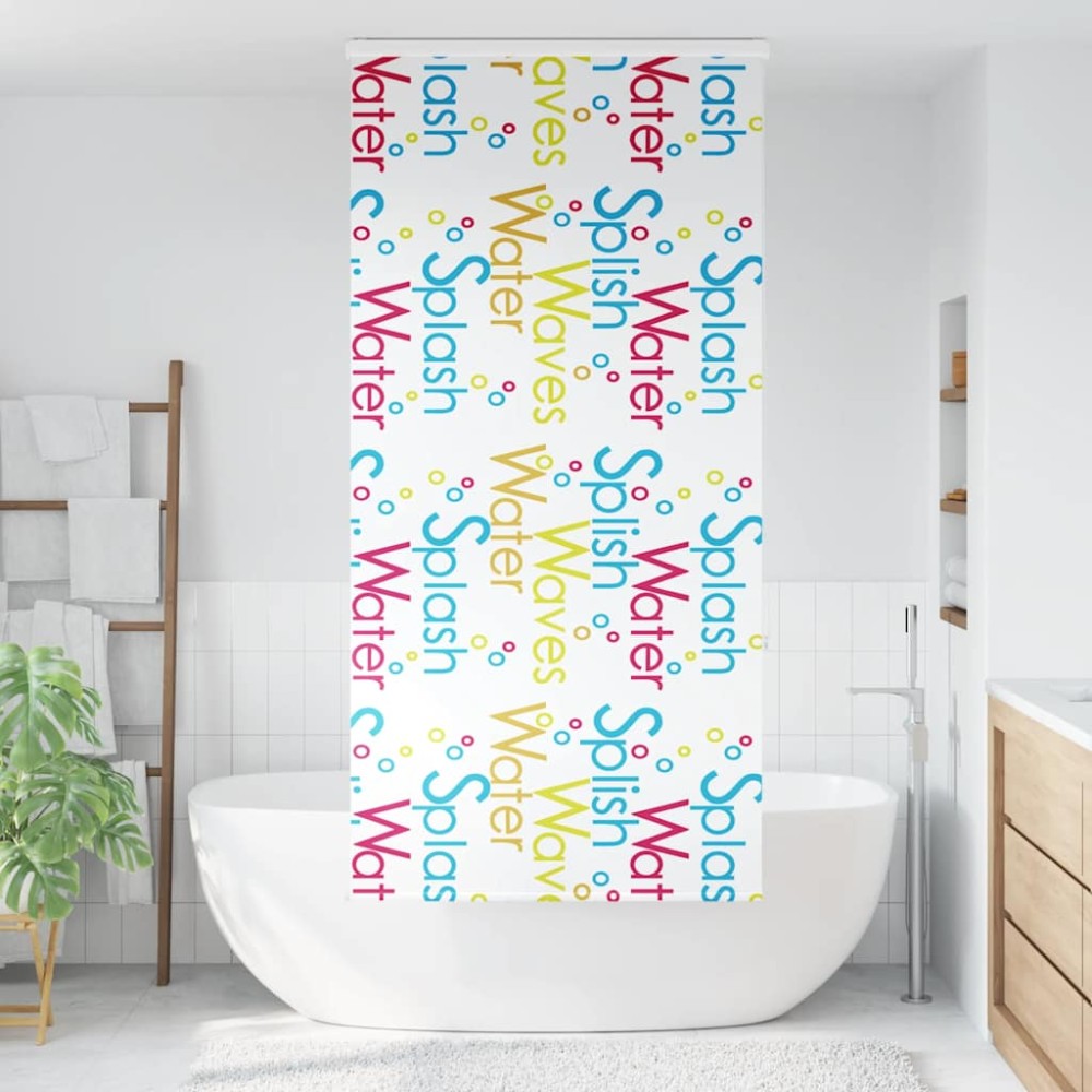 vidaXL Jaluzea cu role de duș cu casetă 110x240cm lățime material 106cm