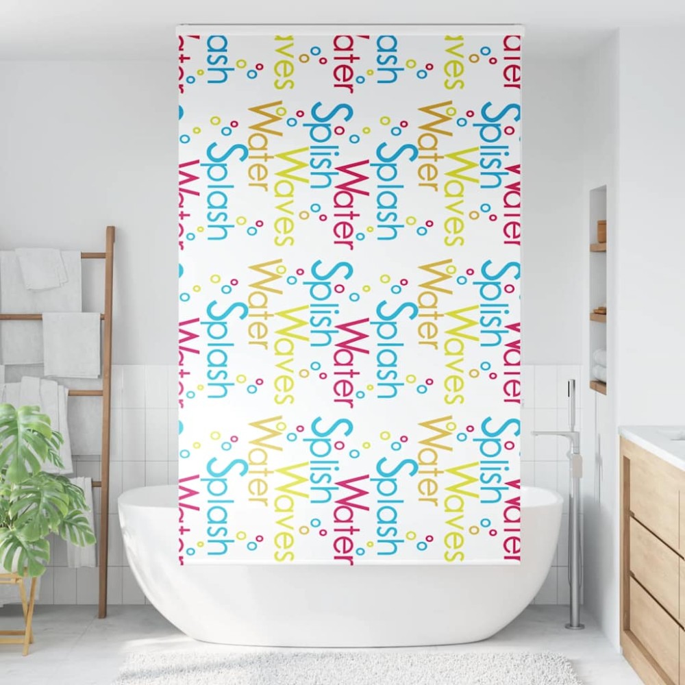 vidaXL Jaluzea cu role de duș cu casetă 130x240cm lățime material 126cm