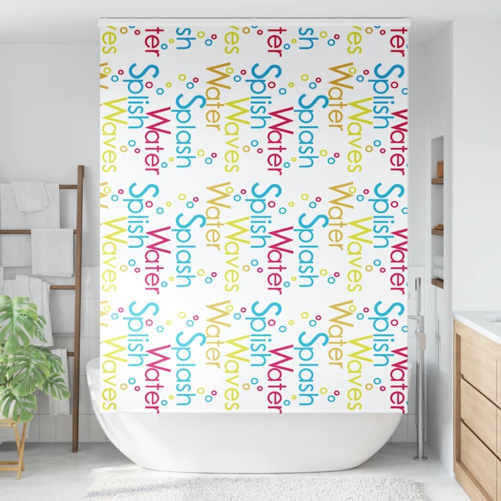vidaXL Jaluzea cu role de duș cu casetă 150x240cm lățime material 146cm
