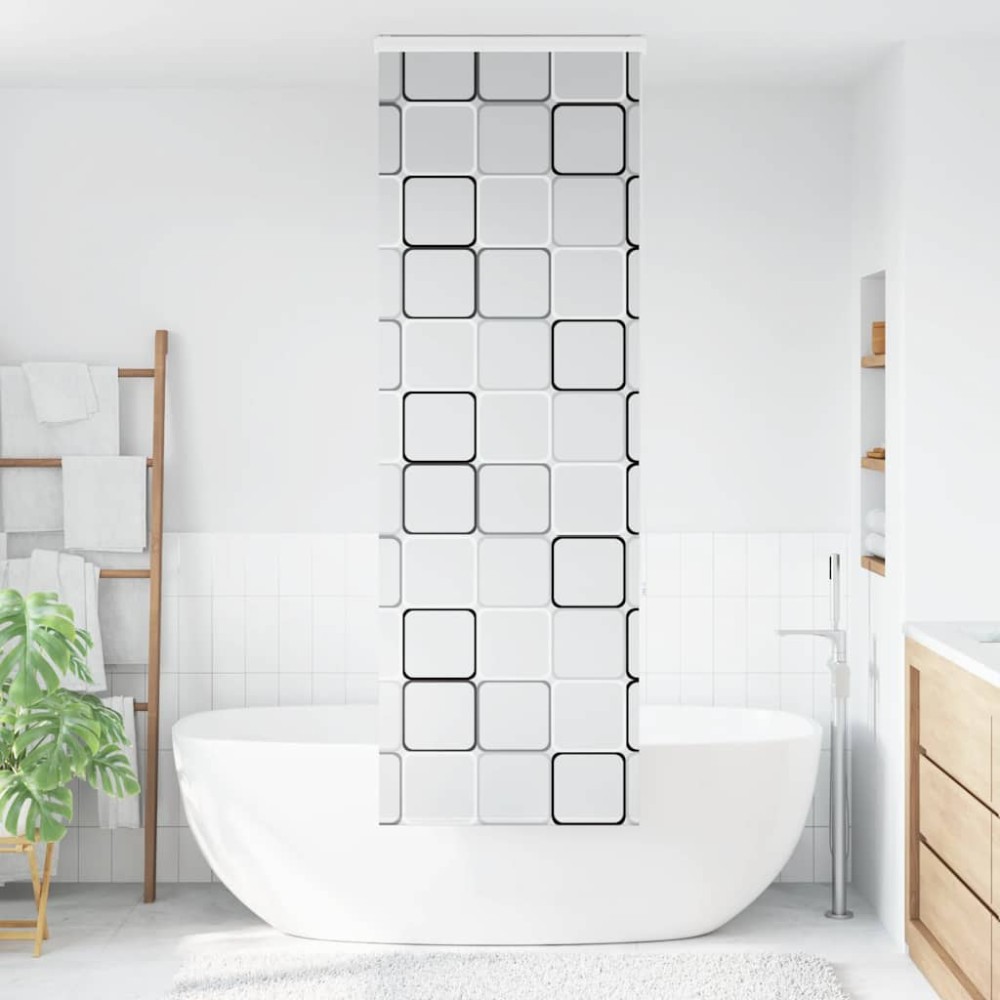 vidaXL Jaluzea cu role de duș cu casetă 80x240 cm lățime material 76 cm