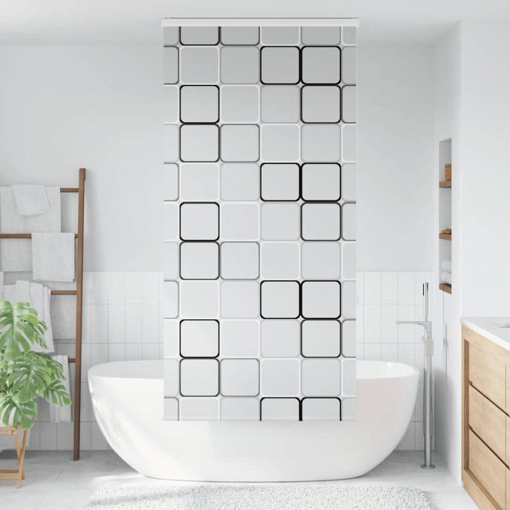 vidaXL Jaluzea cu role de duș cu casetă 90x240 cm lățime material 86 cm