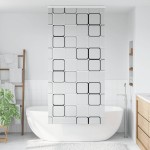 vidaXL Jaluzea cu role de duș cu casetă 90x240 cm lățime material 86 cm