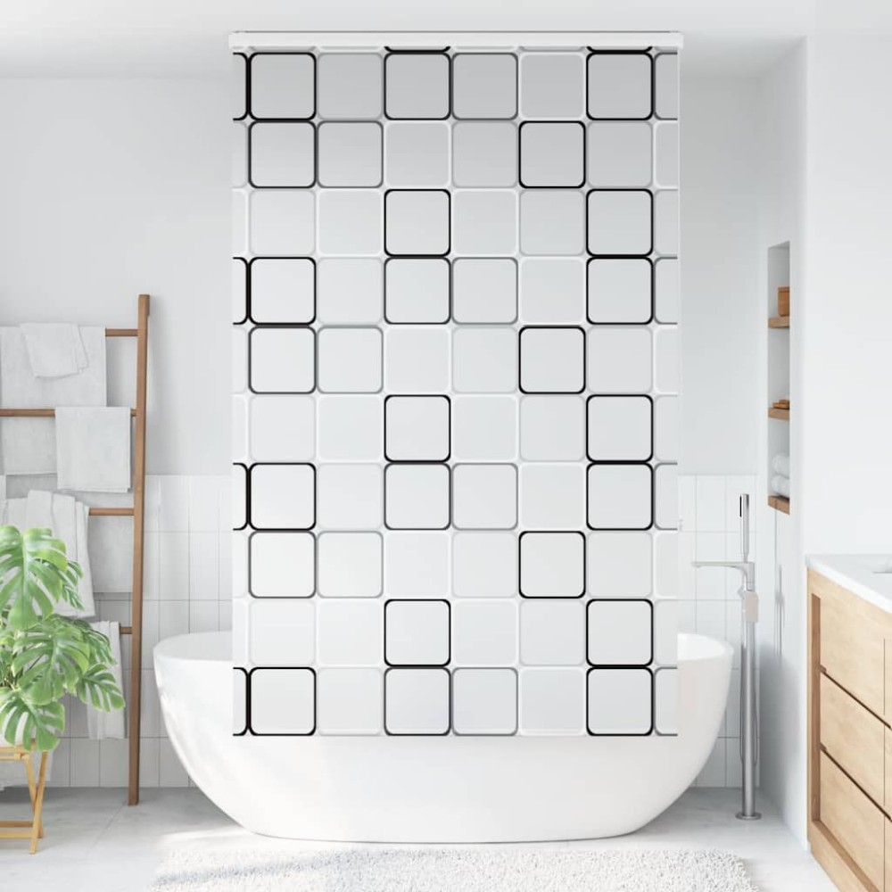 vidaXL Jaluzea cu role de duș cu casetă 140x240 cm lățime materială