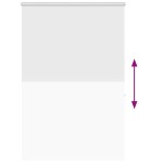 vidaXL Jaluzea cu role de duș cu casetă 160x240cm lățime material 156cm vidaXL Jaluzea cu role de duș cu casetă 160x240cm lățime material 156cm