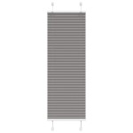 vidaXL Jaluzea plisată Antracit 40x100 cm Lățime țesătură 39,4 cm vidaXL Jaluzea plisată Antracit 40x100 cm Lățime țesătură 39,4 cm