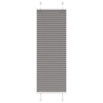 vidaXL Jaluzea plisată Antracit 50x100 cm Lățime țesătură 49,4 cm vidaXL Jaluzea plisată Antracit 50x100 cm Lățime țesătură 49,4 cm