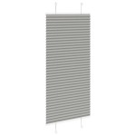 vidaXL Jaluzea plisată Antracit 60x100 cm Lățime țesătură 59,4 cm vidaXL Jaluzea plisată Antracit 60x100 cm Lățime țesătură 59,4 cm