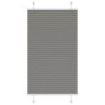 vidaXL Jaluzea plisată Antracit 70x100 cm Lățime țesătură 69,4 cm vidaXL Jaluzea plisată Antracit 70x100 cm Lățime țesătură 69,4 cm