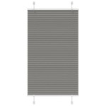 vidaXL Jaluzea plisată Antracit 75x100 cm Lățime țesătură 74,4 cm vidaXL Jaluzea plisată Antracit 75x100 cm Lățime țesătură 74,4 cm