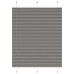 vidaXL Jaluzea plisată Antracit 105x100 cm Lățime țesătură 104,4 cm
