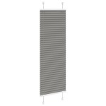 vidaXL Jaluzea plisată Antracit 40x150 cm Lățime țesătură 39,4 cm vidaXL Jaluzea plisată Antracit 40x150 cm Lățime țesătură 39,4 cm