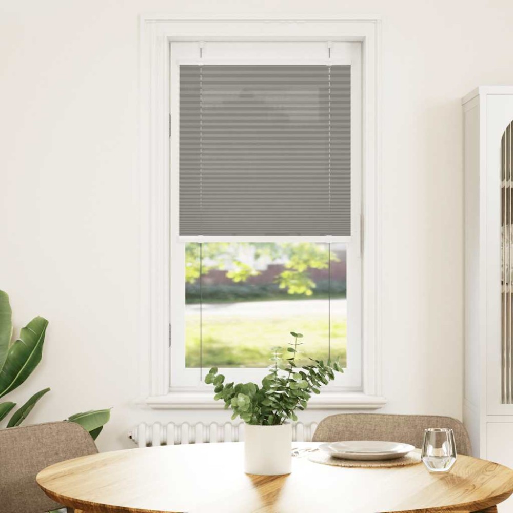 vidaXL Jaluzea plisată Antracit 60x150 cm Lățime țesătură 59,4 cm