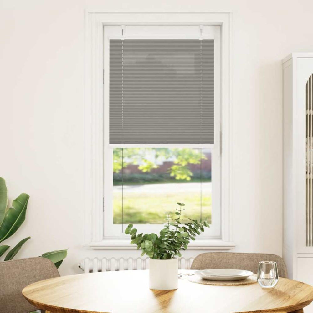vidaXL Jaluzea plisată Antracit 65x150 cm Lățime țesătură 64,4 cm