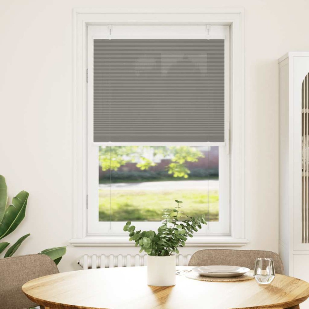 vidaXL Jaluzea plisată Antracit 70x150 cm Lățime țesătură 69,4 cm