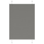 vidaXL Jaluzea plisată Antracit 90x150 cm Lățime țesătură 89,4 cm