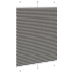 vidaXL Jaluzea plisată Antracit 110x150 cm Lățime țesătură 109,4 cm vidaXL Jaluzea plisată Antracit 110x150 cm Lățime țesătură 109,4 cm