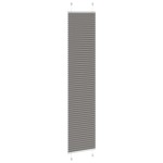 vidaXL Jaluzea plisată Antracit 40x200 cm Lățime țesătură 39,4 cm vidaXL Jaluzea plisată Antracit 40x200 cm Lățime țesătură 39,4 cm