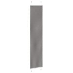 vidaXL Jaluză plisată Antracit 50x200 cm Lățime țesătură 49,4 cm vidaXL Jaluză plisată Antracit 50x200 cm Lățime țesătură 49,4 cm