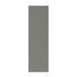 vidaXL Jaluză plisată Antracit 65x200 cm Lățime țesătură 64,4 cm