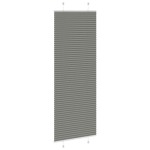 vidaXL Jaluză plisată Antracit 70x200 cm Lățime țesătură 69,4 cm vidaXL Jaluză plisată Antracit 70x200 cm Lățime țesătură 69,4 cm