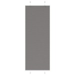 vidaXL Jaluză plisată Antracit 75x200 cm Lățime țesătură 74,4 cm