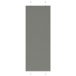 vidaXL Jaluză plisată Antracit 80x200 cm Lățime țesătură 79,4 cm