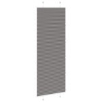 vidaXL Jaluză plisată Antracit 80x200 cm Lățime țesătură 79,4 cm