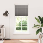 vidaXL Jaluză plisată Antracit 90x200 cm Lățime țesătură 89,4 cm vidaXL Jaluză plisată Antracit 90x200 cm Lățime țesătură 89,4 cm
