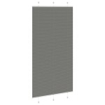 vidaXL Jaluzea plisată Antracit 105x200 cm Lățime țesătură 104,4 cm vidaXL Jaluzea plisată Antracit 105x200 cm Lățime țesătură 104,4 cm